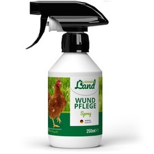 HÜHNER Land Wundpflege Spray 250ml für Hühner & Geflügel - Kolloidales Silbers