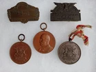 MICHIGAN GAR CIVIL WAR VETERAN GRAND ARMY REPUBLIC REUNION MEDALS DROPS & TOPS