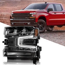 Left LED Headlight Assembly for Chevy Silverado 2019-2022 Driver Side  LT/LTZ 1
