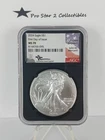 2024 Eagle First Day of Issue S$1 NGC MS 70 Signed by John M. Mercanti