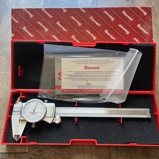 Starrett 3202 6 Dial Caliper; 0 6" Range