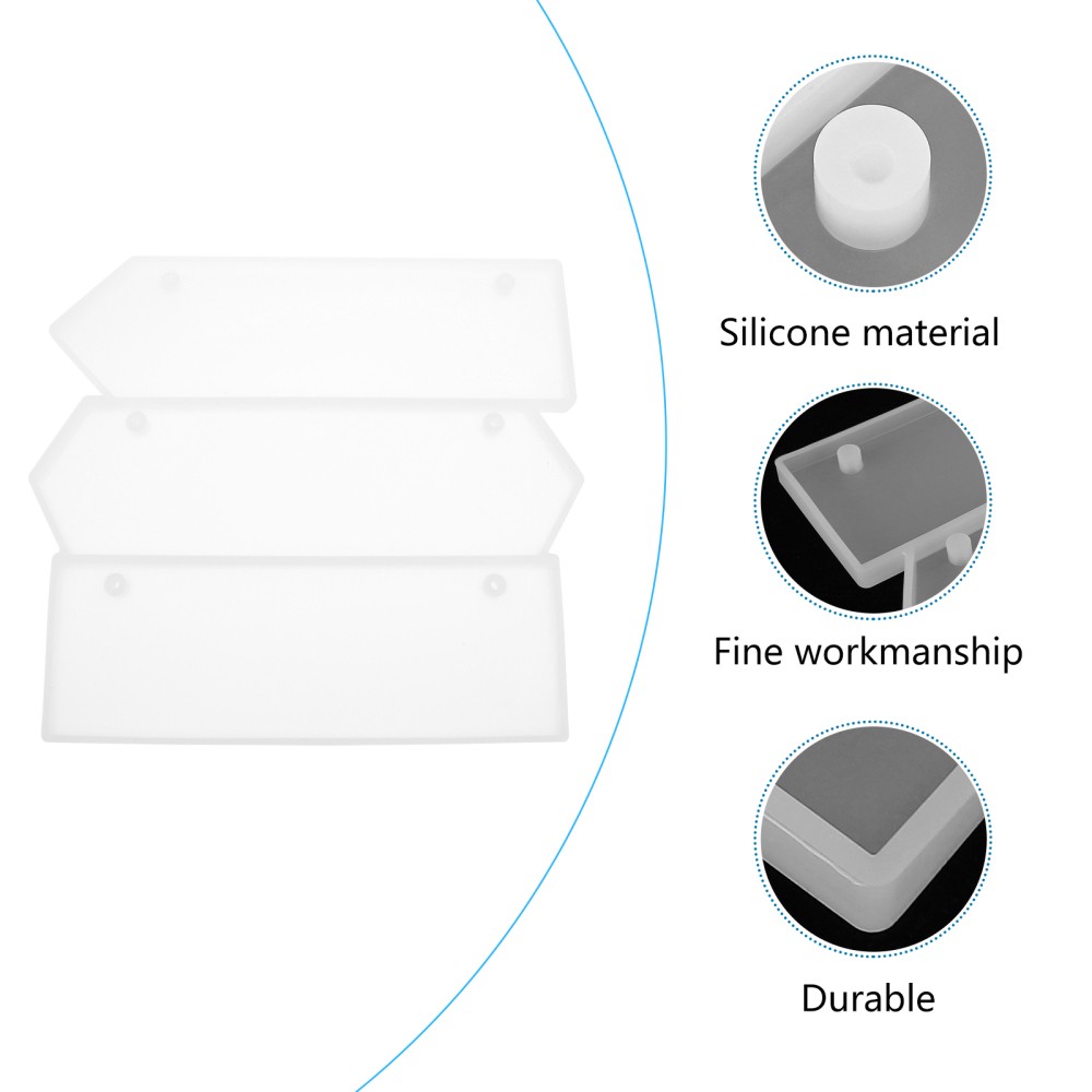 Silicone Epoxy Mold for DIY Office Door Hanging Tags & Plates
