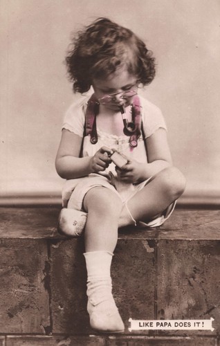 Antique Edwardian Glamour Tinted Postcards From The Same Set - no code - Blank - Foto 2 di 7