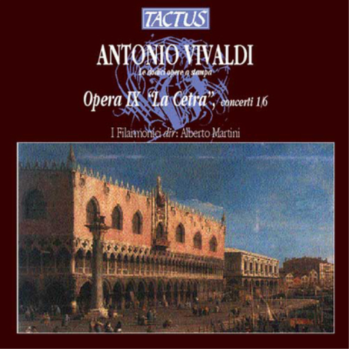 Antonio Vivaldi Antonio Vivaldi: Opera IX, 'La Cetra', Concerti 1/6 (CD) Album