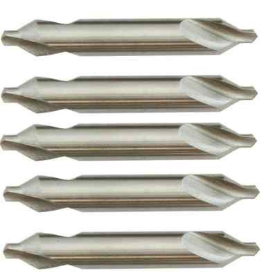 5PC PREMIUM HSS CENTER DRILLS No. 4