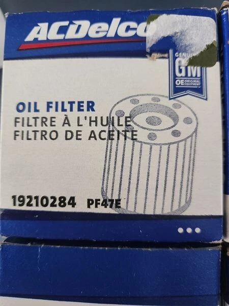 Kit de filtro de aceite de motor original ACDelco PF47E 19210284 Foto 2 de 2