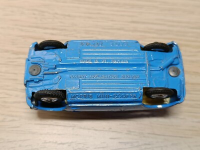 Corgi Toys 227 Morris Mini Cooper later edition in blue / lemon | eBay