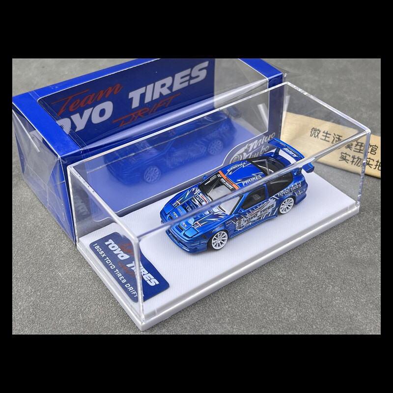 MicroTurbo 1:64 Nissan 180SX TYPE X Team TOYO TIRES DRIFT Diecast