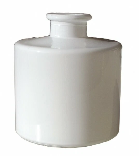 Flaschenvasen Blumenvasen Blumenvase Flaschenvase weiß Vase rund