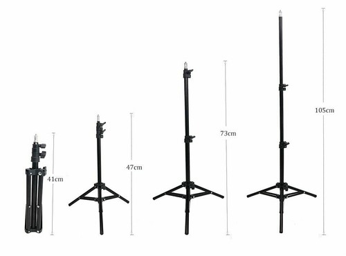 10" LED Ring Light with Stand Photographic Selfie Studio Tripod for Smartphone - Picture 10 of 11