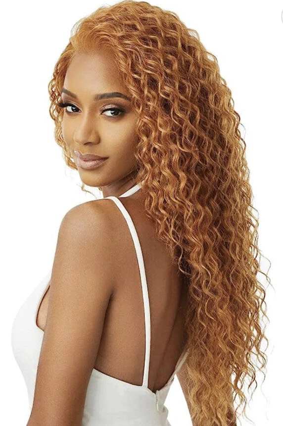 Outre идеальный волос синтетический HD кружева парик ARIELLA 2 темно-коричневый - открытая коробка - Изображение 4 из 4