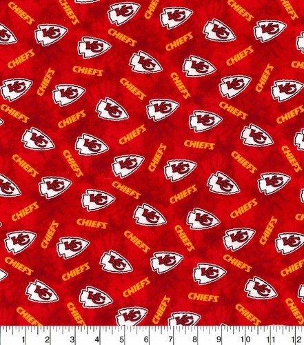 NFL Kansas City Chiefs Corbata para el cabello Cola de caballo Soporte Scrunchie Scrunchies por Sherry - Imagen 12 de 16