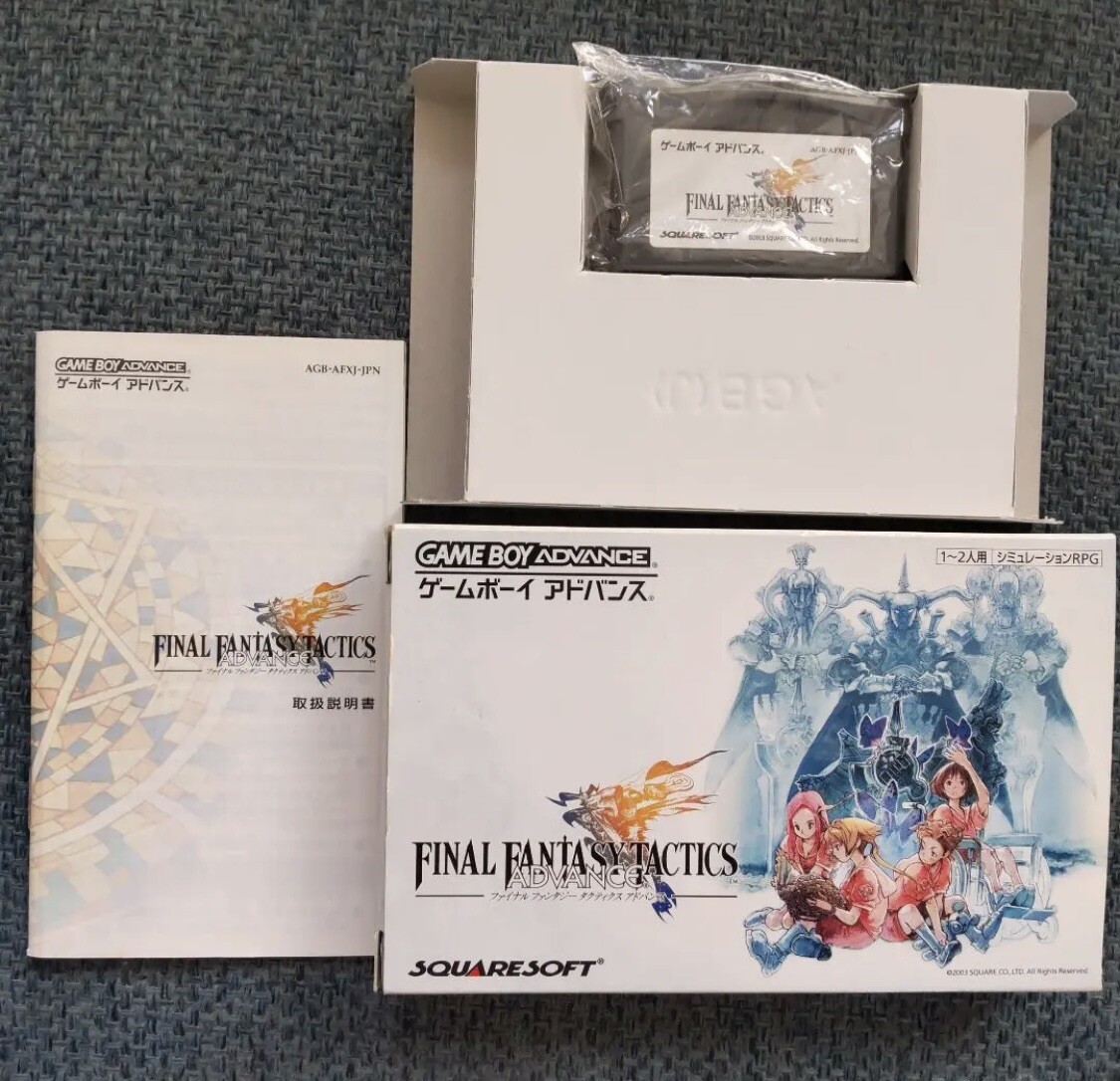 Final Fantasy Tactics Advance complete (Nintendo GameBoy Advance