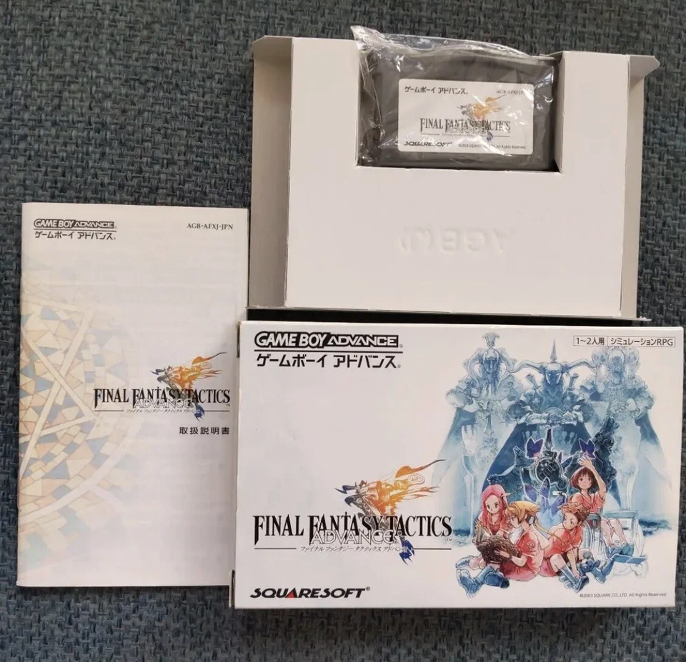 Final Fantasy Tactics Advance complete (Nintendo GameBoy Advance GBA) From Japan - Image 2 of 4