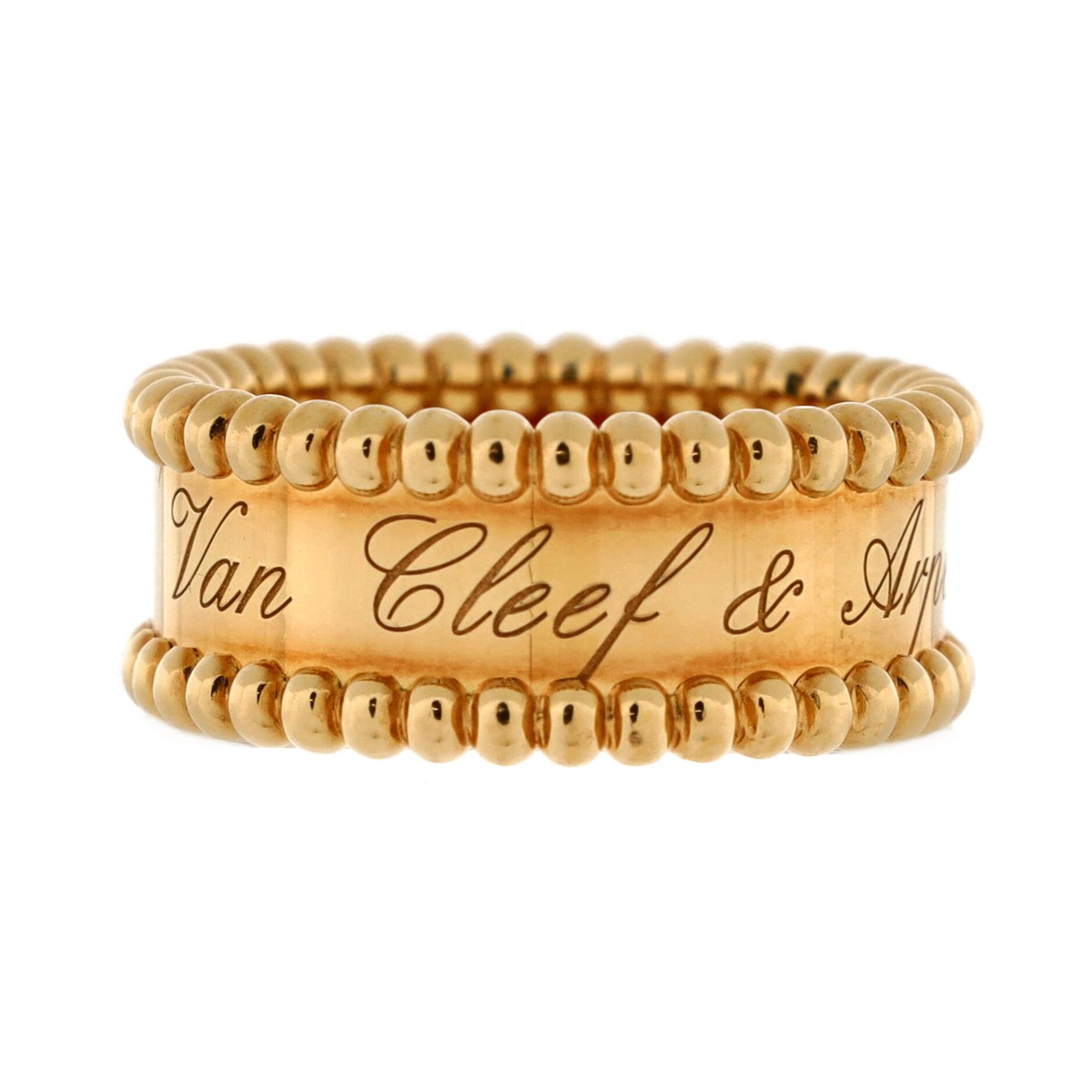 【Van Cleef & Arpels】Perlee Signature Ring イエローゴールド Van Cleef & Arpels Perlee Signature Ring 18K Yellow Gold | eBay