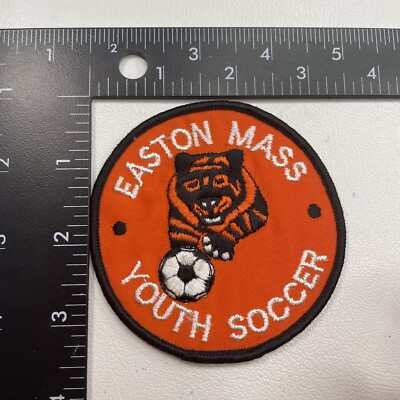 EASTON MASSACHUSETTS YOUTH SOCCER Patch (Tiger ?) C13D