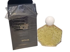 Ombre Rose Bath Oil 2.5 FL. OZ. By Jean Charles Brosseau. NWB