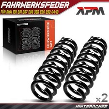 2x Feder Fahrwerksfeder Hinterachse für BMW 1er E81 E87 E88 3er E90 E92 04-13