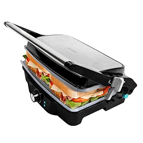 Gril plancha pour sandwichs et paninis pour des repas rapides en famille