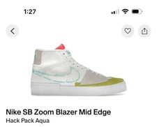 Nike Blazer Edge SB Mid Orange Aqua for Sale | Authenticity
