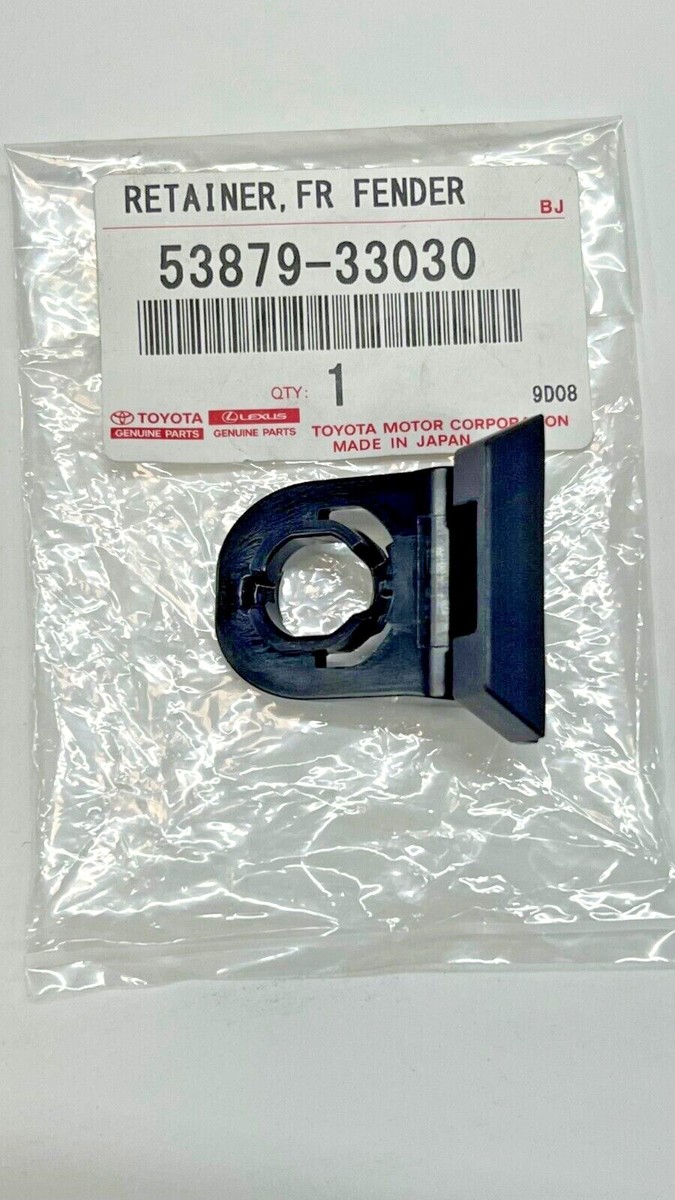 GENUINE TOYOTA & LEXUS 5387933030 RETAINER, FRONT FENDER LINER 