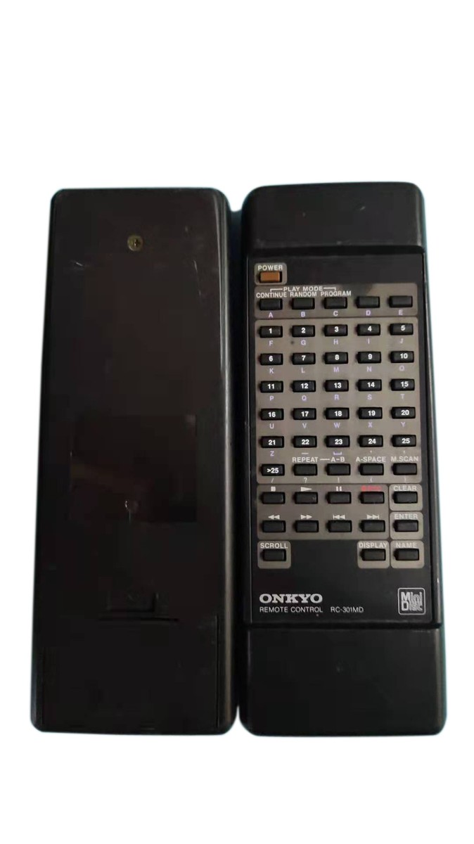 Original Onkyo MD Machine Remote Control RC-301MD | eBay