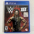 PS4 WWE W2K18 Sony PlayStation 4 -  Complete with Case, Manual & Insert