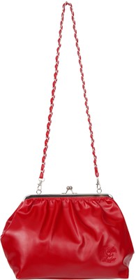 Küstenluder DORENA 50s Kisslock LOGO Chain Vintage Handtasche Rockabilly