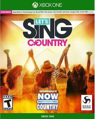 Let's Sing Country Standard Edition - Xbox One NEW SEALED