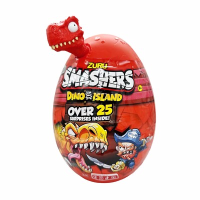 ZURU Smashers Dino Island XXL Spielzeug-Ei Mit Über 25 Überraschungen NEU