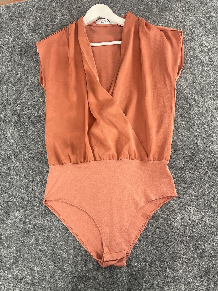 Women's Plus Size Color Block V-Neck Tunic Top - 5XL Summer Short Sleeve Blouse In Orange & Pink - View #9