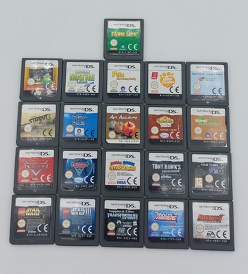21x Nintendo DS Spiele Spielesammlung NDS Konvolut Mario Star Wars Cars Schule