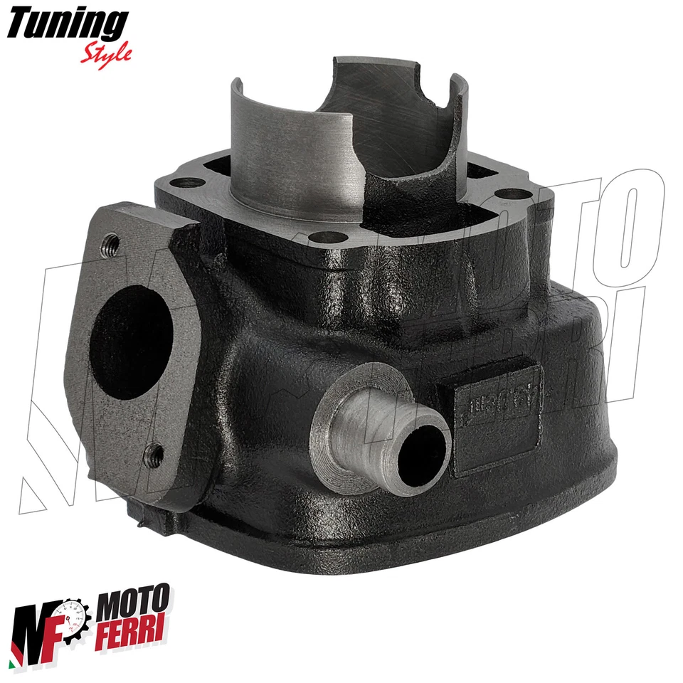 MF8157 Cilindro Minarelli Orizzontale 70 cc Dm 47 per F12 F15 SR Aerox 491 2T LC - Immagine 3 di 4