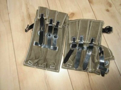 STEFS CORNER Modell 38/40 Magazintasche Canvas Carrier Pouch Wehrmacht WH WWII WK2 DAK LW