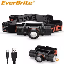 EverBrite Rechargeable Headlamp 1000 Lumen LED Headlight USB-C W/5 Light Modes
