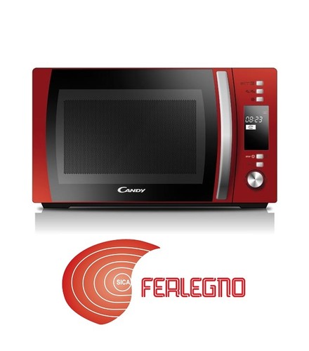 FORNO FORNETTO MICROONDE + GRILL 20LITRI ROSSO CMGC20DR CANDY | eBay