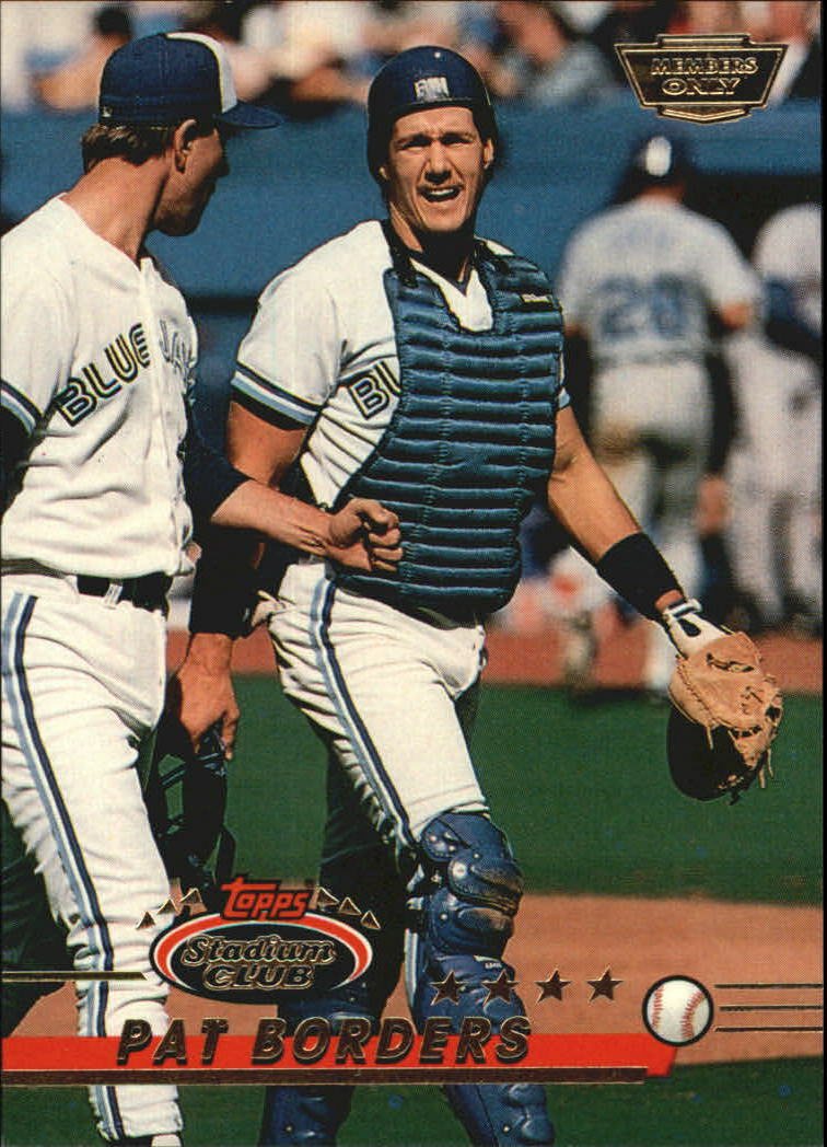 1993 Stadium Club Baseball Members Only Parallel Card #1-249 Choose Your Card