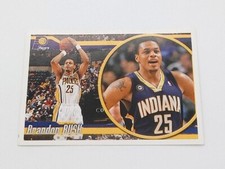 2010 Panini Brandon Rush Indiana Album Sticker NBA Figure #96