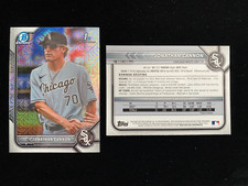 2022 Bowman Chrome Draft JONATHAN CANNON 1st Rookie ASIA MOJO REFRACTOR RC QTY