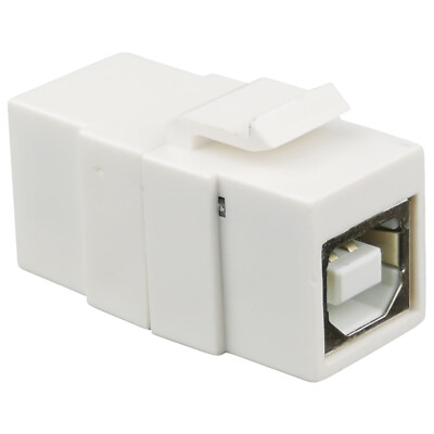4Stk USB 2.0 Keystone  Modul Jack Buchsen Kupplung Adapter snap in Verbinder 