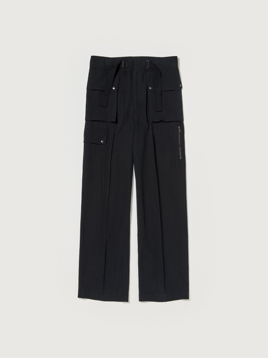 ASK availability First)AURALEE LIGHT COTTON WOOL VIYELLA CARGO