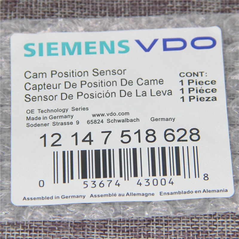 12147518628 Cam Camshaft Position Sensor CPS fit for BMW 330Ci 325Ci X5 325xi - Imagem 3 de 4