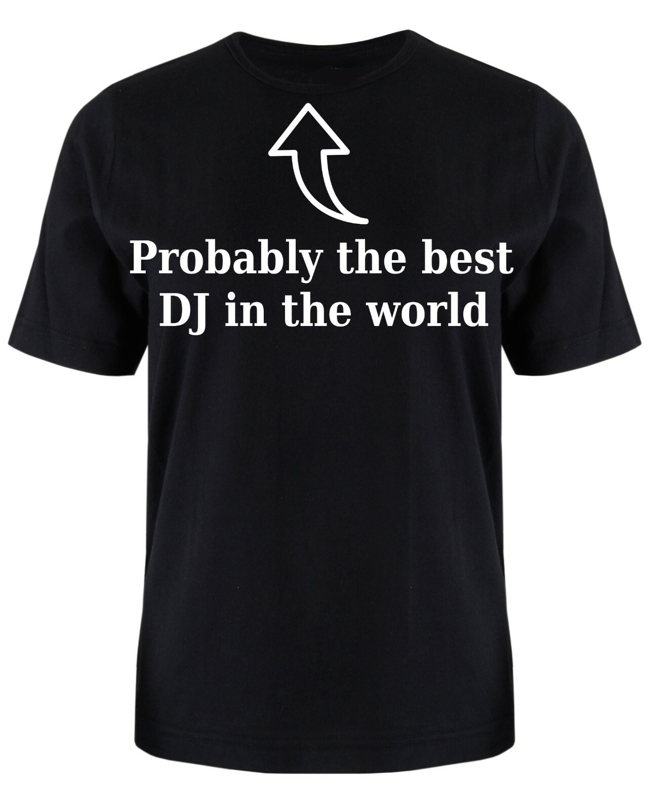 ALTRA Probabilmente la migliore maglietta DJ S XXXL regalo compleanno Natale musica divertente