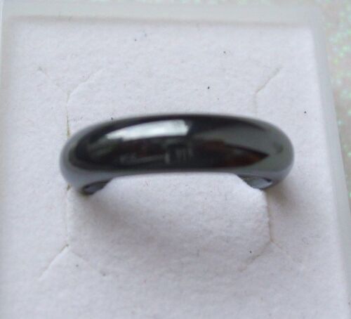 Hämatit Ring, Gr. 20, ca.  6 mm Edelstein, Heilstein, Schmuck - Bild 1 von 2