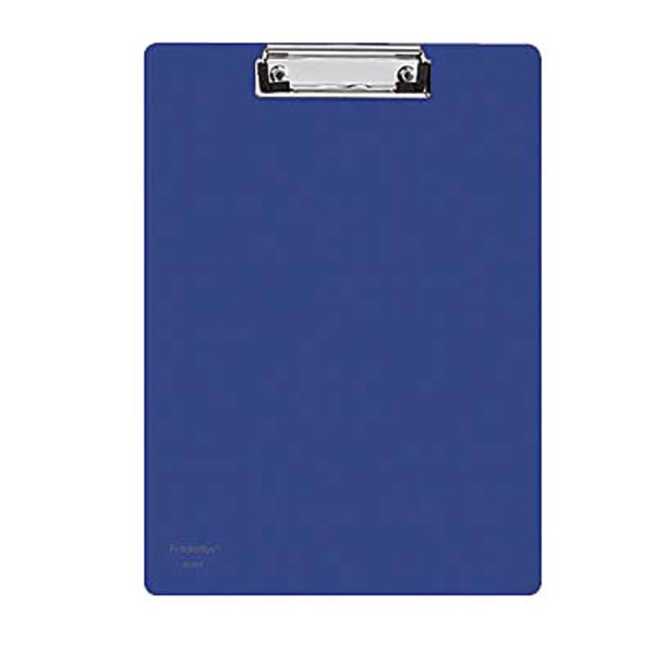 10 X Klemmbrett Klemmbretter A4 Kunststoff Blau Schreibbrett Brett-image