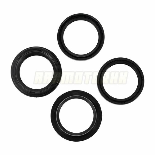 Fork Seal Oil Dust Seals Set For Kawasaki Ninja ZX-12R ZX12R 2000-2006 - Picture 3 of 5