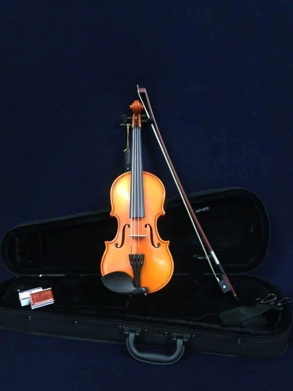 Handmade Solid Wood Violin Pack Kapok V888 Premium 1/4 Size-Foam Case, Rosin,Bow - Image 4 of 4