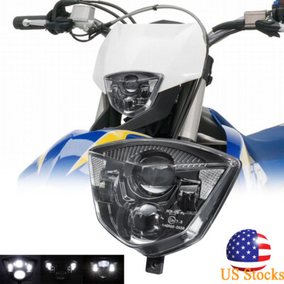 LED Headlight Lamp Assembly For HUSABERG FE 450 570 390 350 501 TE 200 400 450