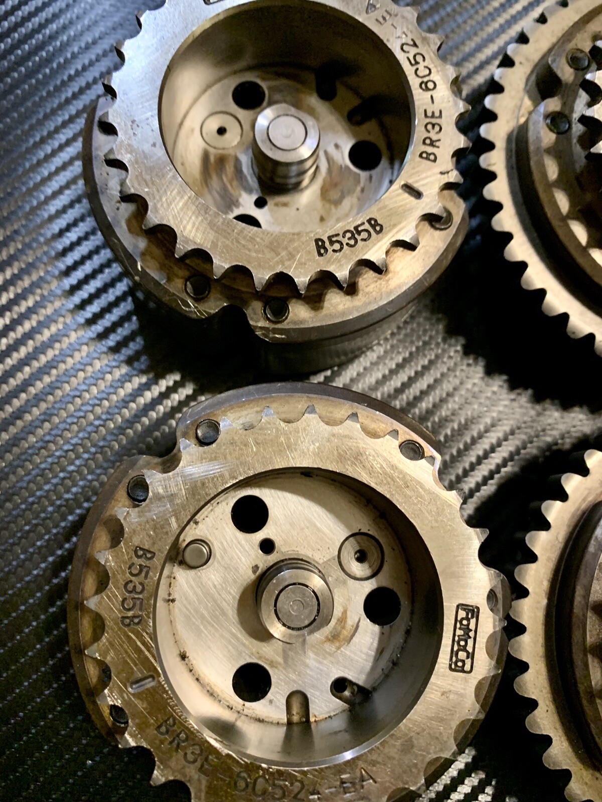 Set Of (4) Camshaft Timing Gears Left & Right Second Gen 5.0L Ford