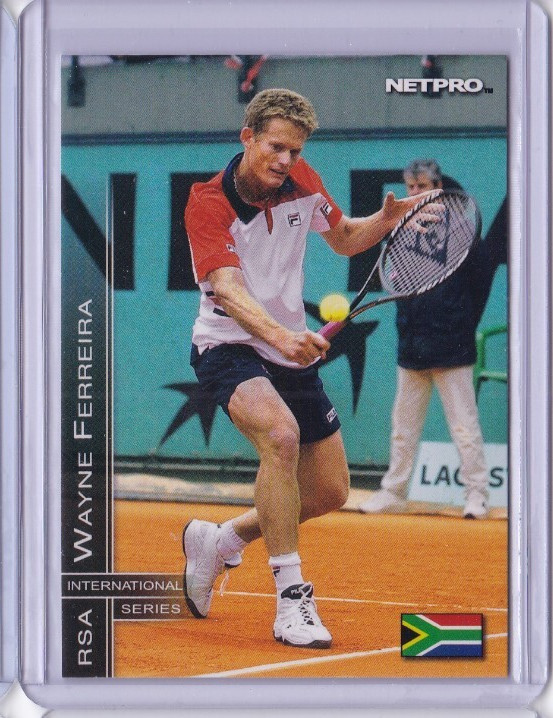 2003 NetPro International Series Wayne Ferreira #44 TENNIS ID3